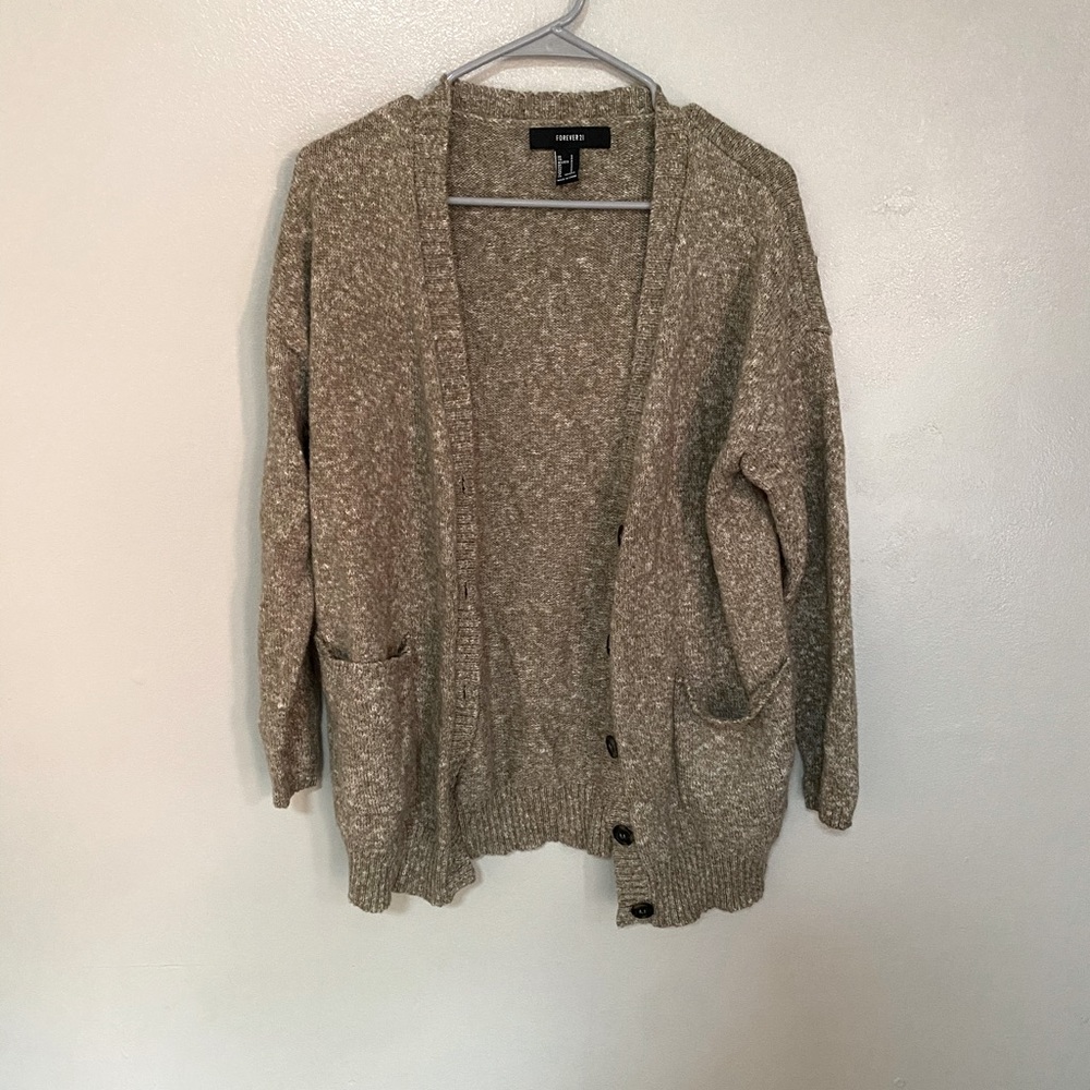 Oversized shrug